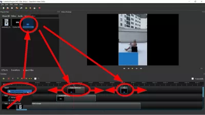 [3 Easy Steps] OpenShot: How To Blur Part Of Videos? : Video containing various tracks for different blurred parts of video