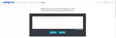 Top 11 Free Plagiarism Checker for Blogs : Plagium plagiarism checker