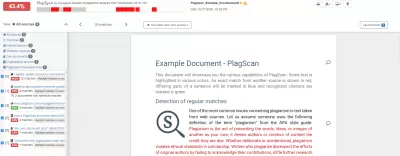 Top 11 Free Plagiarism Checker for Blogs : PlagScan plagiarism checker