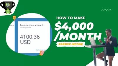 How To Make $4000 A Month Passive Income? : How to make $4,000 per month passive income? Getting recurring commissions with affiliate marketing!