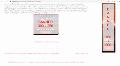 Adsterra Review: Hvor meget kan du lave fra deres annoncer? : Hvad kan jeg bære? Fashion Website Monetized With AdSterra Bannere