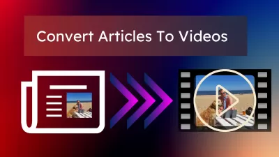 How To Convert An Article Into A Video For Free Online? Ezoic Flickify review