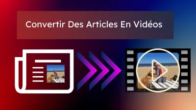 Comment convertir un article en vidéo gratuitement en ligne? Examen d’Ezoic Flickify