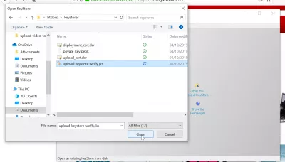 Jak zrobić APK z Android Studio? Wygeneruj podpisany pakiet : Wybierz plik klucza jks na komputerze, aby wyodrębnić certyfikat PEM