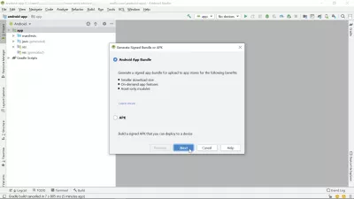 Luo Google Android -sovelluspaketti muutamassa helpossa vaiheessa : Luo allekirjoitettu paketti tai APK Android Studiossa