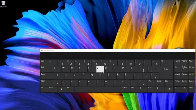 How To Disable And Enable Laptop Keyboard? : On screen keyboard enabled with Win-CTRL-O on Windows10