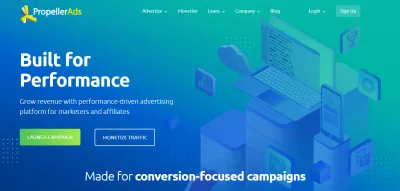 5 beste Adsense-alternativer : Propellerannonser - Display and Mobile Advertising Network