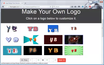 Effective online logo design in 8 steps for free : Changing the logo style to match branding choice