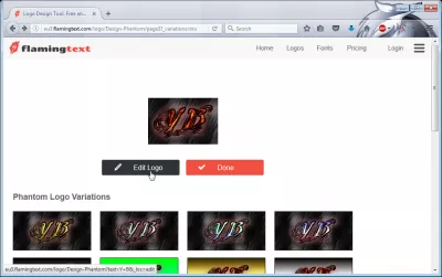 Effective Online Logo Design In 8 Steps For Free : Choosing the right variation for the logo