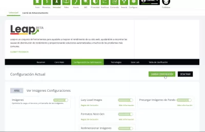 Guía de integración de Ezoic (¿Cuánto cuesta? 0!) : Opciones de optimización del sitio del Acelerador de velocidad del sitio Ezoic