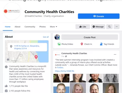 20+ Facebook-yrityssivun brändäysvinkkejä asiantuntijoilta : @HealthCharities Facebookissa