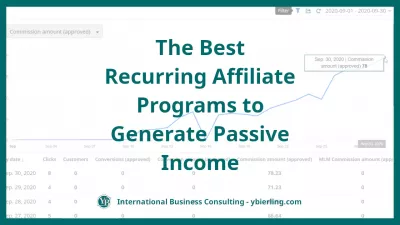 Top 5: os melhores programas afiliados recorrentes para gerar renda passiva : Top 5: os melhores programas afiliados recorrentes para gerar renda passiva