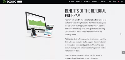 Top 21 Best Recurring Affiliate Programs : Ezoic website monetization and advertisement management