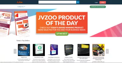 Topp 21 bästa återkommande affiliate -program : JVZoo fysiska produkter