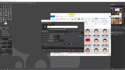 GIMP: שינוי גודל האצווה במספר תמונות : שימוש בתוסף BIMP לצורך אצווה של תמונות לחיתוך ב- GIMP