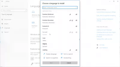 Làm cách nào để thay đổi ngôn ngữ giao diện trong Microsoft Office? : Cài đặt gói ngôn ngữ Microsoft Office từ cài đặt Windows 10