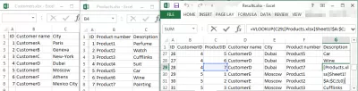 Combine columns in Excel and generate all possible combinations : Combine columns in Excel