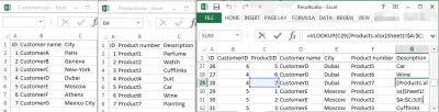 Combinați coloanele în Excel și generați toate combinațiile posibile : Combinați coloanele în Excel