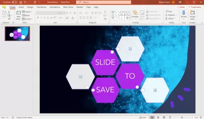 Exporter des diapositives PowerPoint en haute résolution JPG : Cliquer sur le menu Fichier