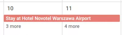 Kako uvesti ICS datoteku u Google kalendar : Događaj kalendara vidljiv u Google kalendaru