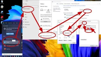 Kako Prikazati Geslo Wifi V Sistemu Windows 10 - Prikažite Shranjena Gesla Wifi V Sistemu Windows 10 : Brezplačna infografika: Koraki Kako prikazati trenutno Wifi geslo v sistemu Windows 10