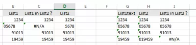 Conas vupup a dhéanamh in Excel? Tugann Excel cúnamh don lucht féachana : Déan comparáid idir an difríocht i ndearcadh