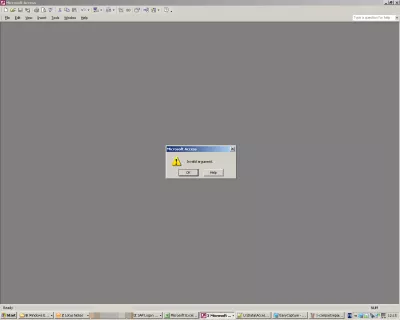 MS Prieiga MDB remonto įrankis : Prieiga, suspaudimo klaida