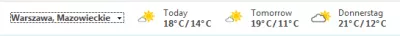 ¿Cómo cambiar el clima del calendario de Outlook a Celsius? : Calendario de Outlook clima en Celsius C ° unidad