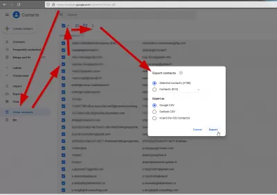 Notepad ++ ekstraheerib e-posti aadressid tekstifailist mõne sammuga : Kõikide kontaktide saatmiseks kõik e-posti aadresside ekstraheerimine Gmaili e-posti aadresside väljavõtmine