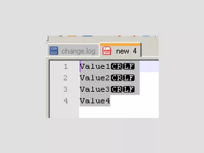 Notepad ++ elimina las líneas duplicadas y ordena : Fig 5: líneas duplicadas del Bloc de notas eliminados