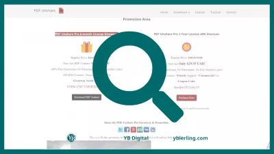 PDF Unshare Pro Review: Protégez vos fichiers PDF
