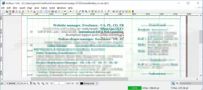 ឯកសារបង្រៀន Scribus បន្ថែមតំណខ្ពស់ទៅជា PDF : ការលៃតម្រូវតំបន់ដែលអាចចុចបានបាន