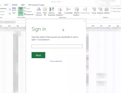 Sharepoint ba zai iya bude littafin ba : Excel ya shiga zuwa Sharepoint popup