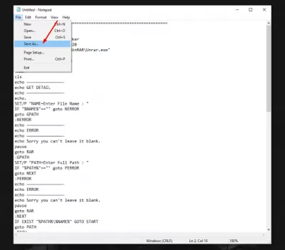 Cara Membuka Kunci File Zip yang Dilindungi Kata Sandi tanpa Perangkat Lunak Apa Pun : klik "Simpan Sebagai" untuk membuka kunci kata sandi zip