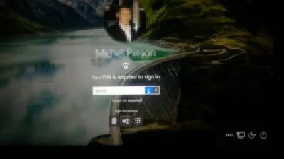 Windows 10 Pasahitza Ahaztu Al Zaizu? Hona Hemen Nola Desblokeatu : Windows 10 login - Zure PINa saioa hasi behar da