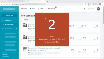 How To Screen Record Windows For Free With Powerpoint? : Countdown before video recording starts