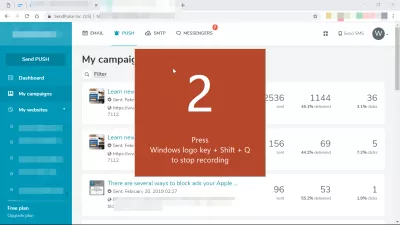 Bagaimana Cara Merekam Layar Windows Secara Gratis Dengan Powerpoint? : Hitung mundur sebelum perekaman video dimulai