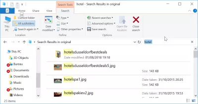 Loaʻa ka hulina Windows ma ke ala piha : Nā hualoaʻa o Windows 10 search