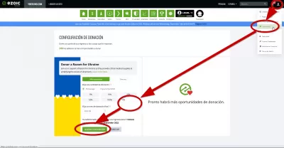 Haga un sitio web de compromiso: Únase al compromiso del 10 por ciento con el portal de donaciones Ezoic