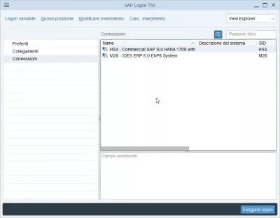 通過2個簡單的步驟即可更改SAP NetWeaver登錄語言 : SAP意大利語登錄