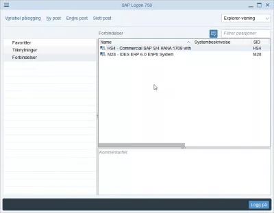 เปลี่ยนภาษาการเข้าสู่ระบบ SAP NetWeaver ใน 2 ขั้นตอนง่าย ๆ : การเข้าสู่ระบบ SAP เป็นภาษานอร์เวย์