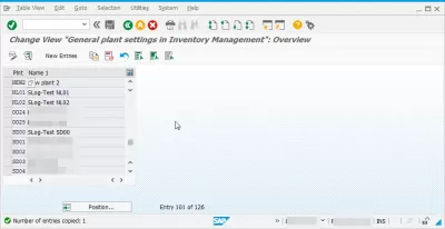 Cómo resolver SAP Error M7001 Tabla de verificación T159L: La entrada no existe : Entrada copiada a nuevas configuraciones de plantas en la transacción de gestión de plantas