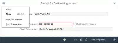 Company code assignment to country : Customizing request for calculation procedure creation