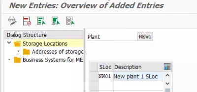 How to create a storage location in SAP : SAP create new storage location