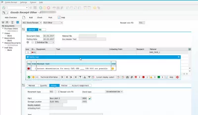 Решить ошибку SAP M8147 Определение счета для ввода невозможно : Сообщение об ошибке определения аккаунта для ввода невозможно при поступлении материала