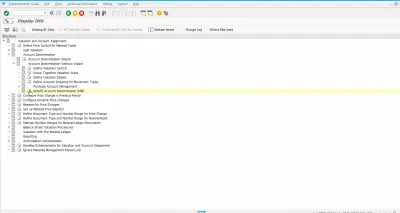 Vyriešenie chyby SAP M8147 pre účet nie je možné zadať : Zadajte určenie účtu v SPRO
