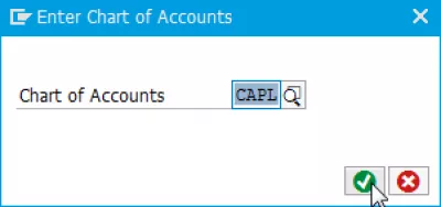 حل SAP خطای تعیین حساب M8147 برای ورود امکان پذیر نیست : برای به روزرسانی نمودار حساب ها را وارد کنید