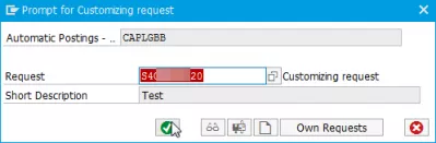Вирішити помилку SAP Визначення облікового запису M8147 для запису неможливо : Запрошення для налаштування запиту