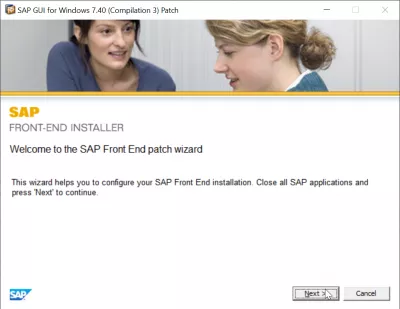 SAP GUI installation steps 750 : SAP front end installer wizard first screen