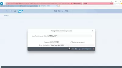چگونه می توان دوره ارسال در FIORI را با معامله SAP OB52 باز کرد؟ : سریع برای سفارشی کردن درخواست